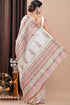 Elegant Hand Block Print Chanderi Silk Saree (CHSAR22)